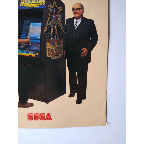 Buck Rogers Planet Of Zoom Arcade Flyer Original 1982 Video Game Brochure Promo - Picture 3 of 10